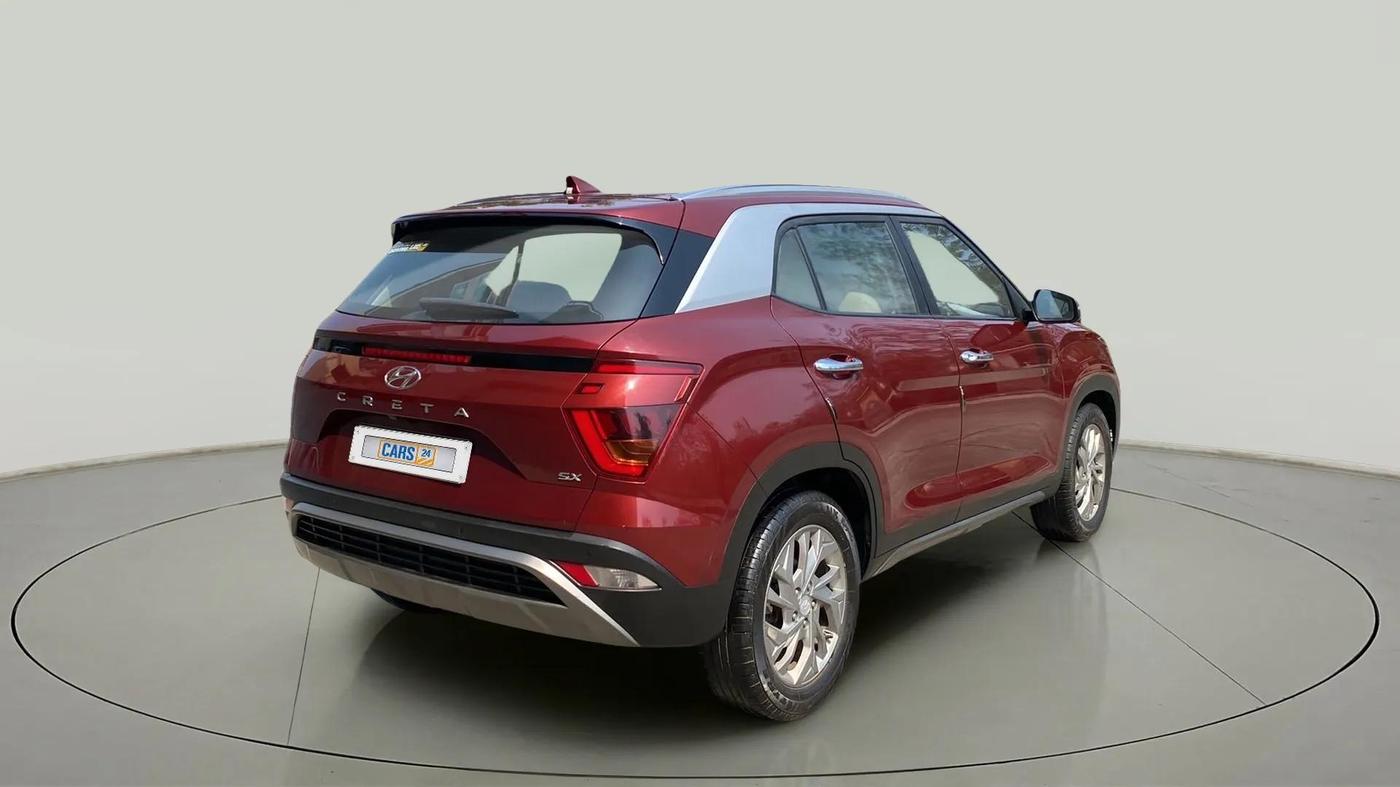 2020 Hyundai Creta SX 1.5 PETROL, Petrol, Manual, 21,938 km, Right Back Diagonal