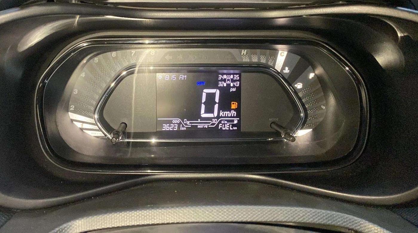 2023 Tata NEXON XZ PLUS PETROL SUNROOF DARK EDITION, Petrol, Manual, 36,511 km, Odometer Image