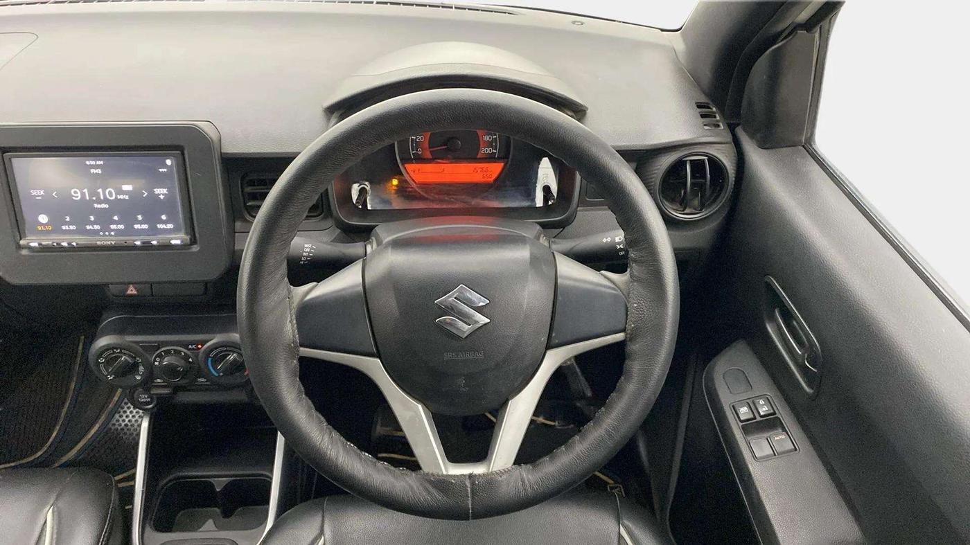 2020 Maruti IGNIS SIGMA 1.2, Petrol, Manual, 15,767 km, Steering Wheel Close Up