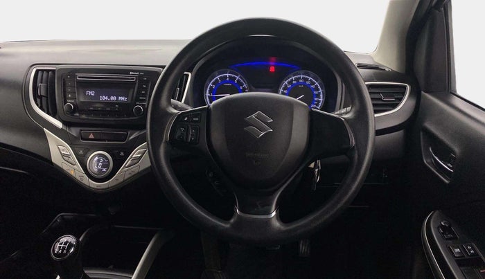 2017 Maruti Baleno DELTA PETROL 1.2, Petrol, Manual, 55,747 km, Steering Wheel Close Up