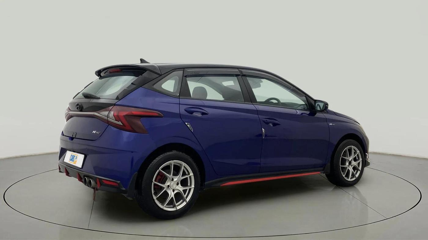 2022 Hyundai NEW I20 N LINE N8 1.0 TURBO GDI IMT DUAL TONE, Petrol, Manual, 65,642 km, Right Back Diagonal