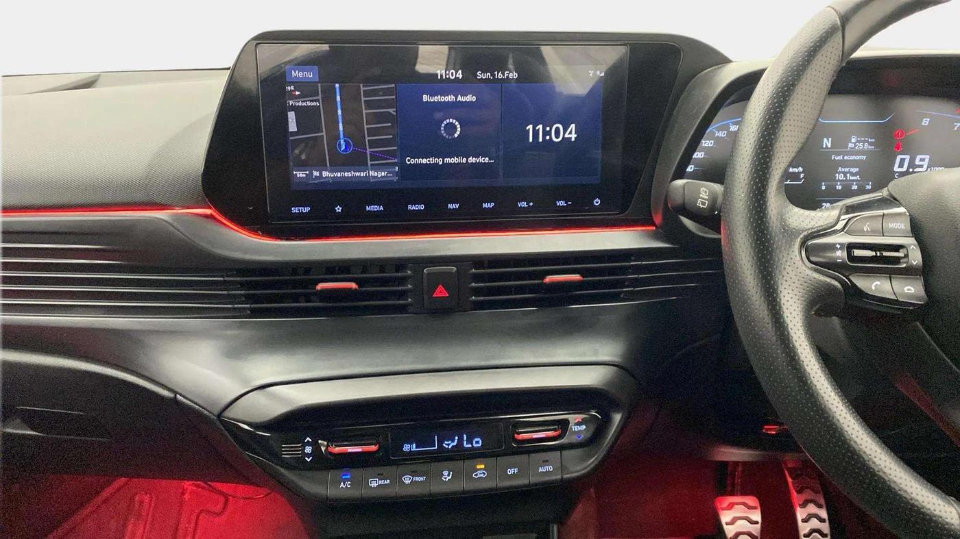 2022 Hyundai NEW I20 N LINE N8 1.0 TURBO GDI IMT DUAL TONE, Petrol, Manual, 65,642 km, Air Conditioner