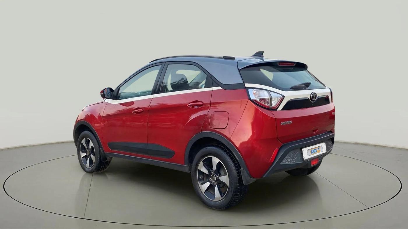 2018 Tata NEXON XZ PLUS PETROL, Petrol, Manual, 27,402 km, Left Back Diagonal