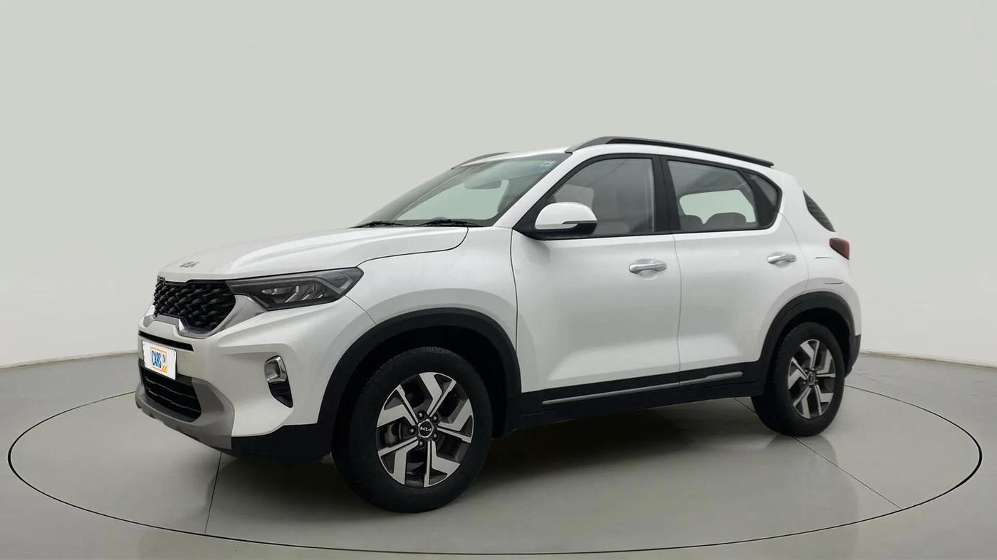 2023 KIA SONET HTX 1.0 IMT, Petrol, Manual, 42,583 km, Left Front Diagonal