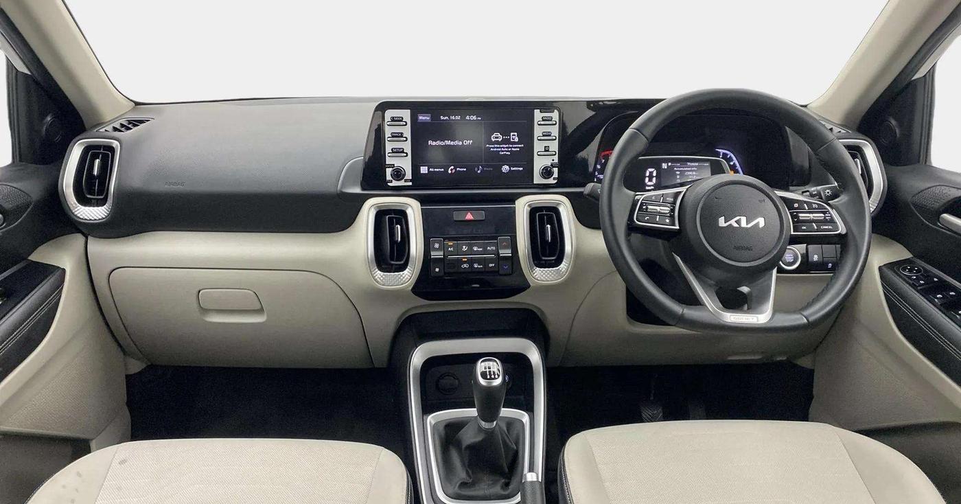 2023 KIA SONET HTX 1.0 IMT, Petrol, Manual, 42,583 km, Dashboard