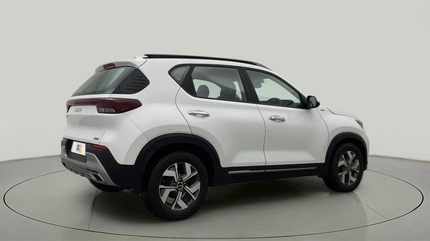 2023 KIA SONET HTX 1.0 IMT, Petrol, Manual, 42,583 km, Right Back Diagonal