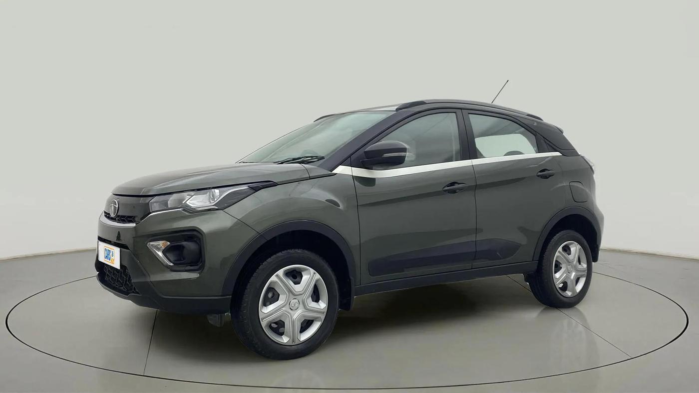 2021 Tata NEXON XMA SUNROOF PETROL, Petrol, Automatic, 9,602 km, Left Front Diagonal