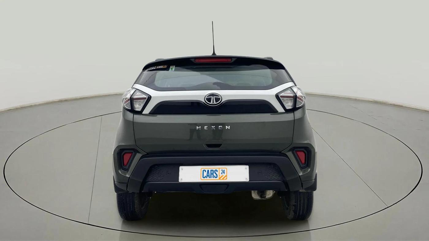 2021 Tata NEXON XMA SUNROOF PETROL, Petrol, Automatic, 9,602 km, Back/Rear