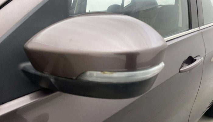 2018 Tata TIGOR XZA PETROL, Petrol, Automatic, 50,562 km, Left rear-view mirror - Indicator light has minor damage