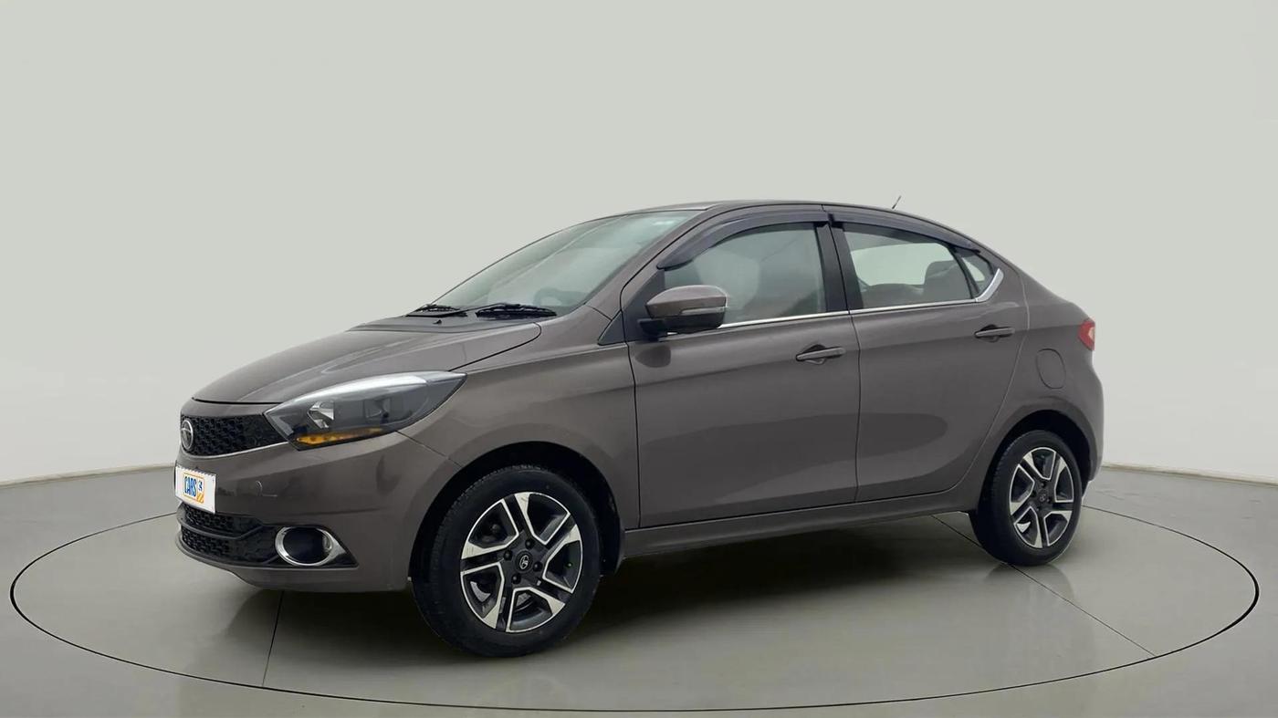2017 Tata TIGOR XZA PETROL, Petrol, Automatic, 50,685 km, Left Front Diagonal