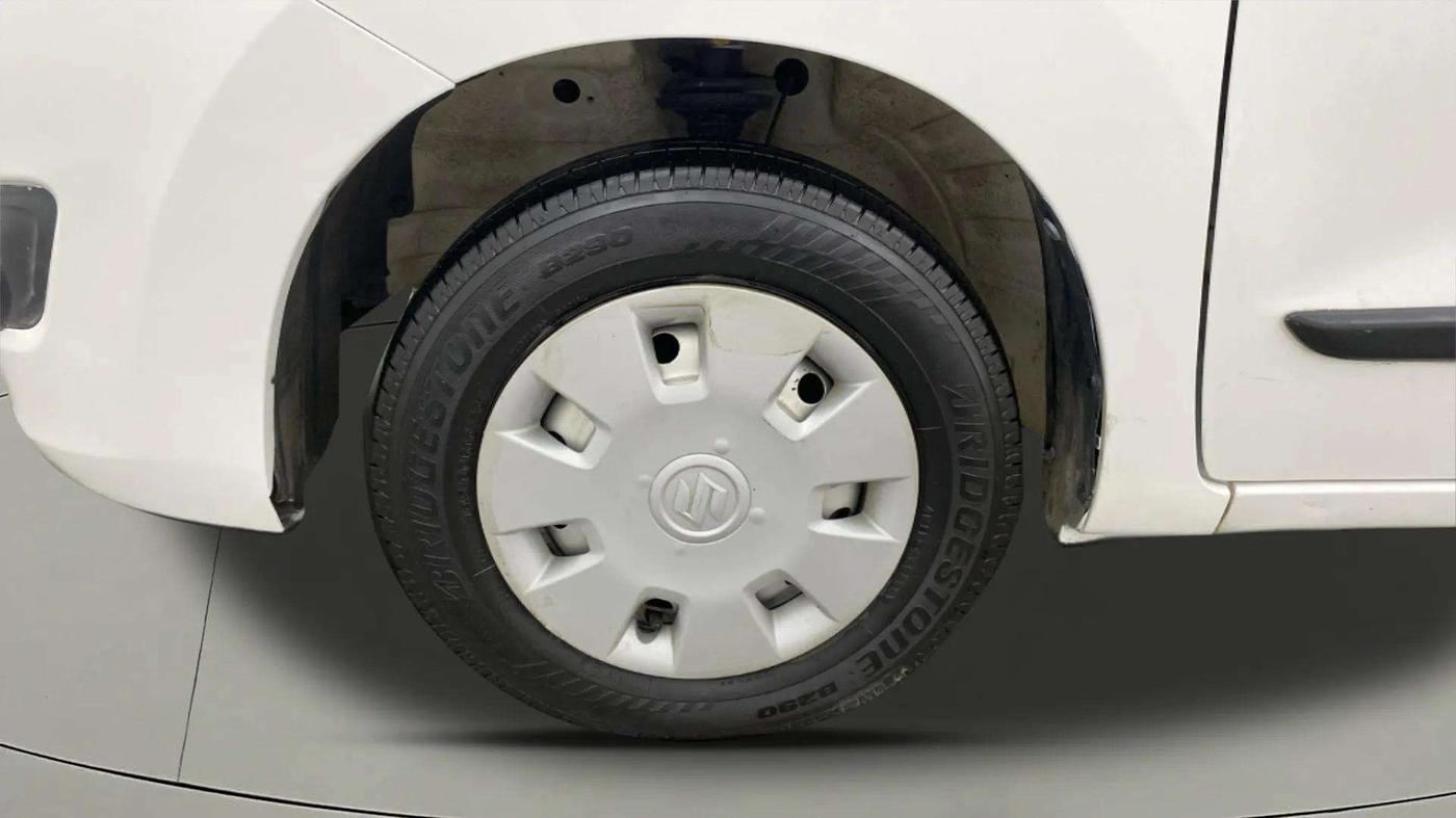 2018 Maruti Wagon R 1.0 LXI CNG, CNG, Manual, 51,213 km, Left Front Wheel