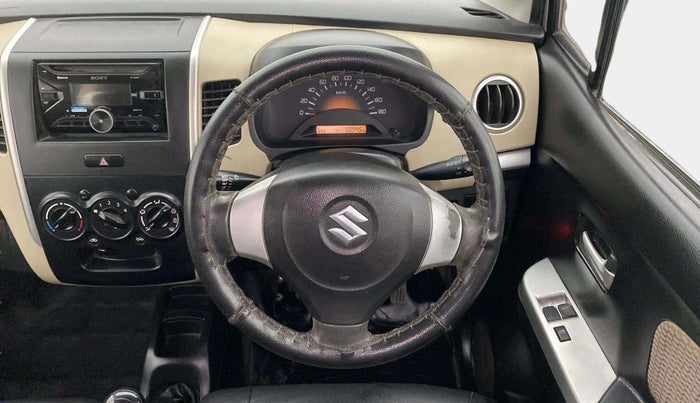 2018 Maruti Wagon R 1.0 LXI CNG, CNG, Manual, 50,990 km, Steering Wheel Close Up