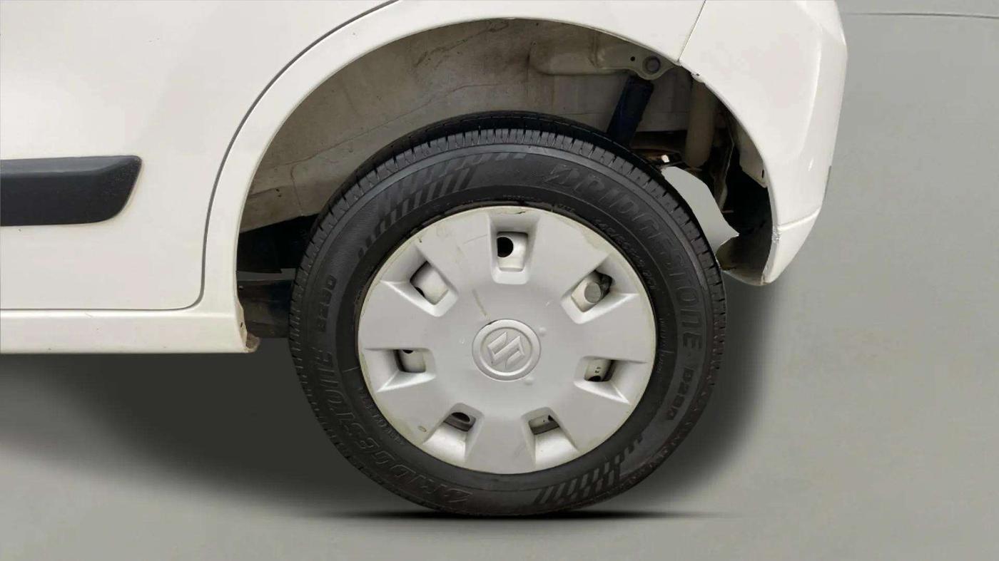 2018 Maruti Wagon R 1.0 LXI CNG, CNG, Manual, 51,213 km, Left Rear Wheel