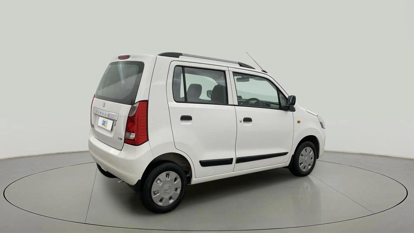 2018 Maruti Wagon R 1.0 LXI CNG, CNG, Manual, 51,213 km, Right Back Diagonal