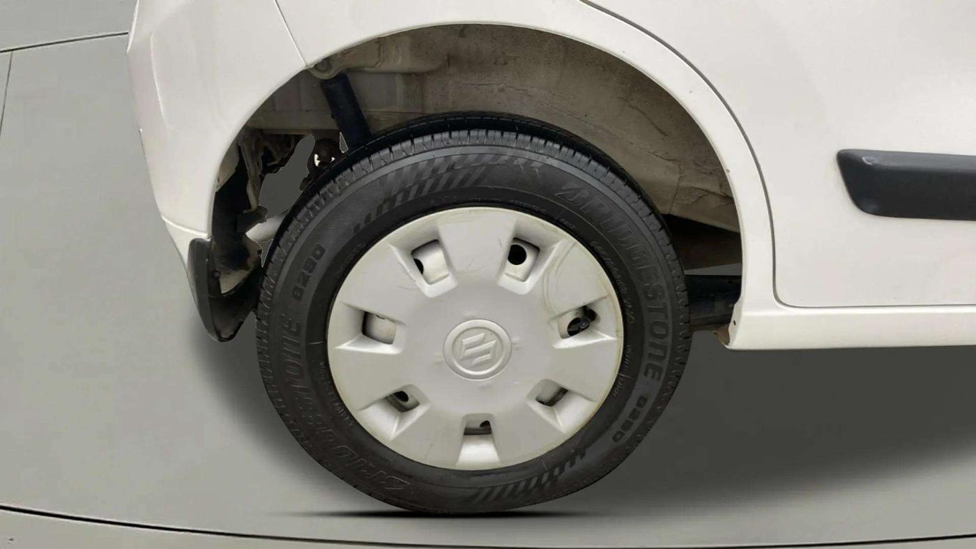 2018 Maruti Wagon R 1.0 LXI CNG, CNG, Manual, 51,213 km, Right Rear Wheel