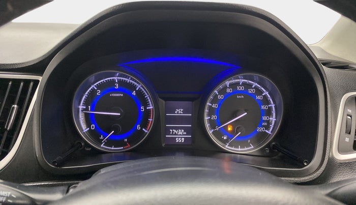 2017 Maruti Baleno DELTA DIESEL 1.3, Diesel, Manual, 77,685 km, Odometer Image