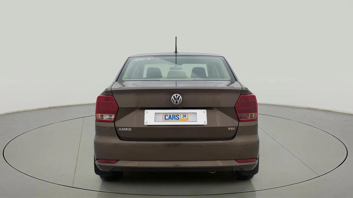 2019 Volkswagen Ameo HIGHLINE PLUS 1.5L AT 16 ALLOY, Diesel, Automatic, 94,461 km, Back/Rear