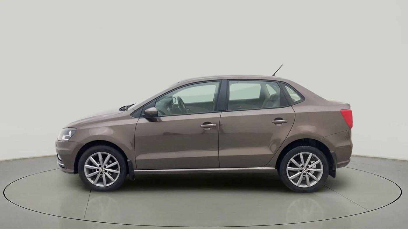 2019 Volkswagen Ameo HIGHLINE PLUS 1.5L AT 16 ALLOY, Diesel, Automatic, 94,461 km, Left Side