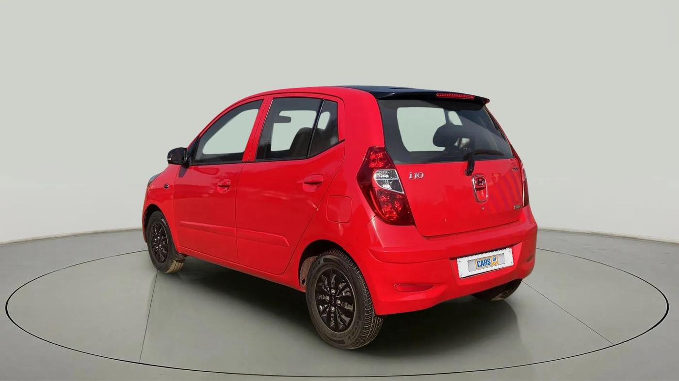 2013 Hyundai i10 SPORTZ 1.2 AT, Petrol, Automatic, 81,563 km, Left Back Diagonal