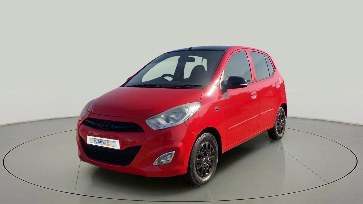 2013 Hyundai i10 SPORTZ 1.2 AT, Petrol, Automatic, 81,563 km, Left Front Diagonal