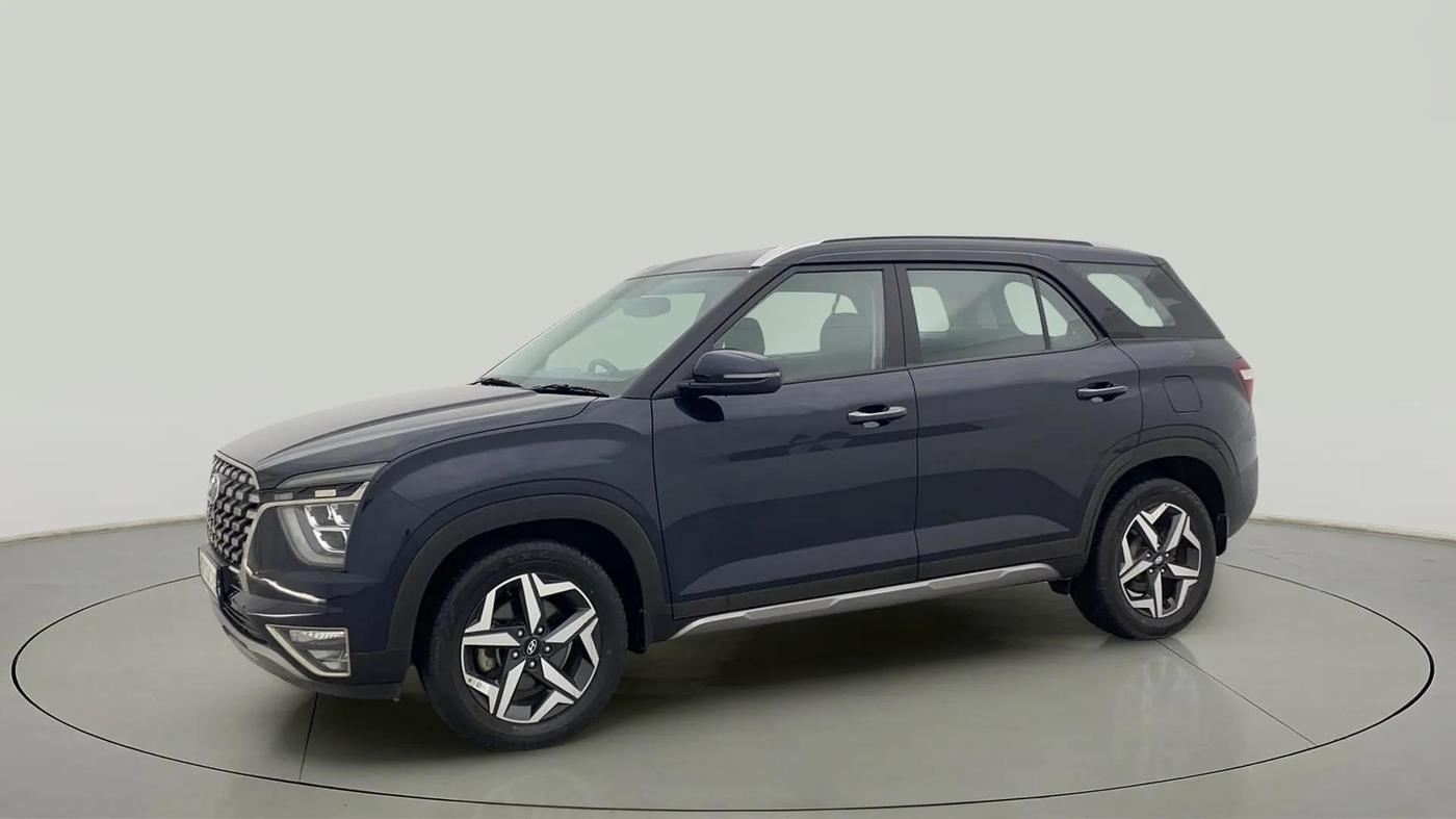2021 Hyundai ALCAZAR PRESTIGE (O) 6STR 2.0 AT, Petrol, Automatic, 21,274 km, Left Front Diagonal