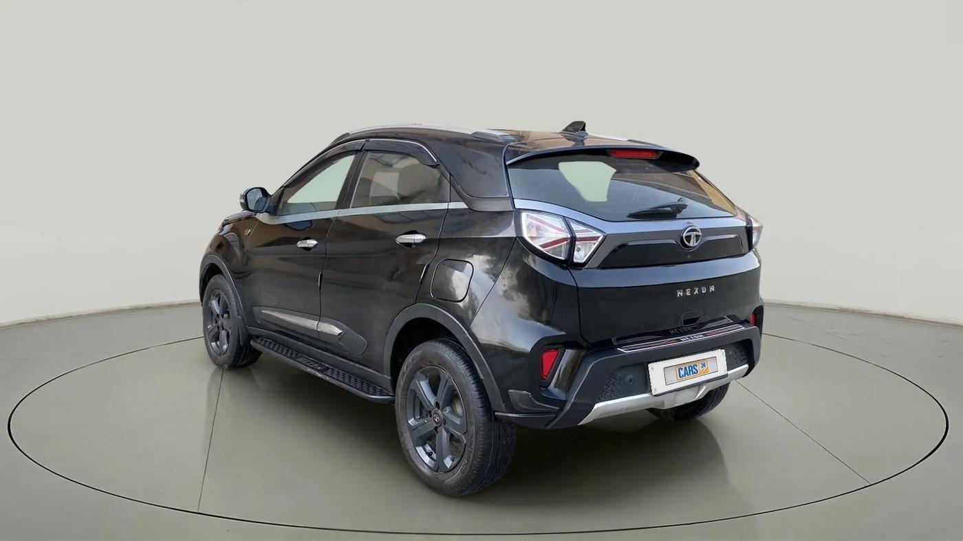 2022 Tata NEXON XZ PLUS (O) DIESEL DARK EDITION, Diesel, Manual, 60,093 km, Left Back Diagonal