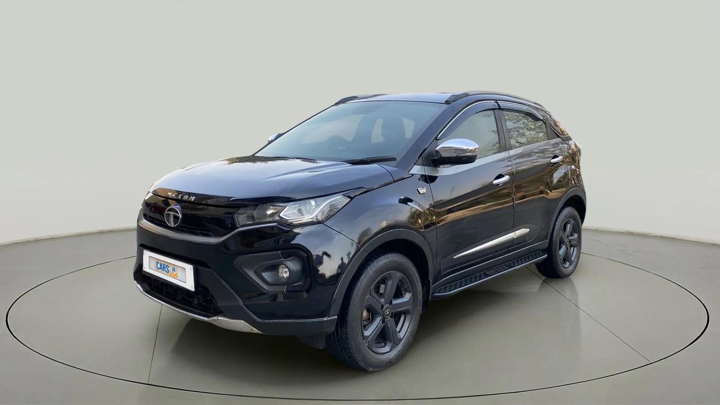 2022 Tata NEXON XZ PLUS (O) DIESEL DARK EDITION, Diesel, Manual, 60,093 km, Left Front Diagonal