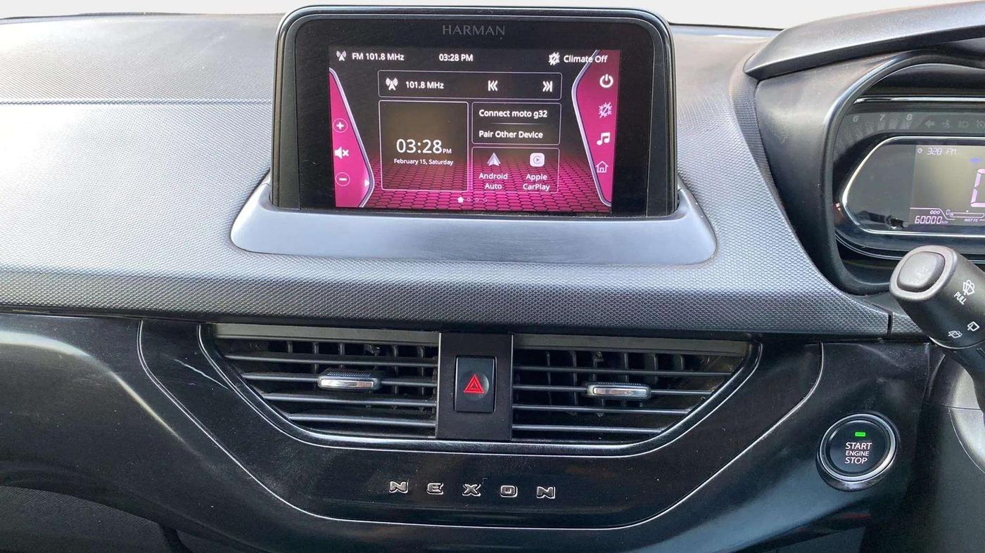 2022 Tata NEXON XZ PLUS (O) DIESEL DARK EDITION, Diesel, Manual, 60,093 km, Air Conditioner
