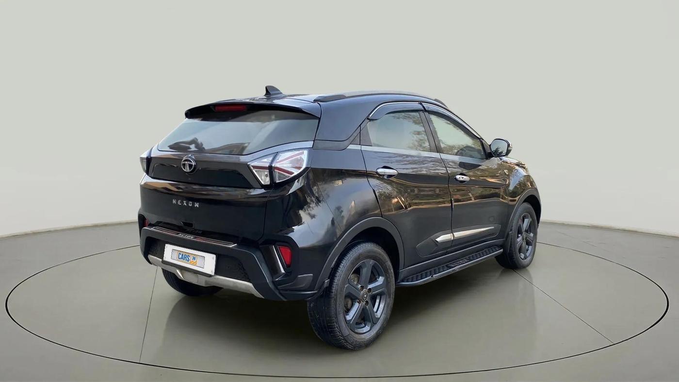 2022 Tata NEXON XZ PLUS (O) DIESEL DARK EDITION, Diesel, Manual, 60,093 km, Right Back Diagonal