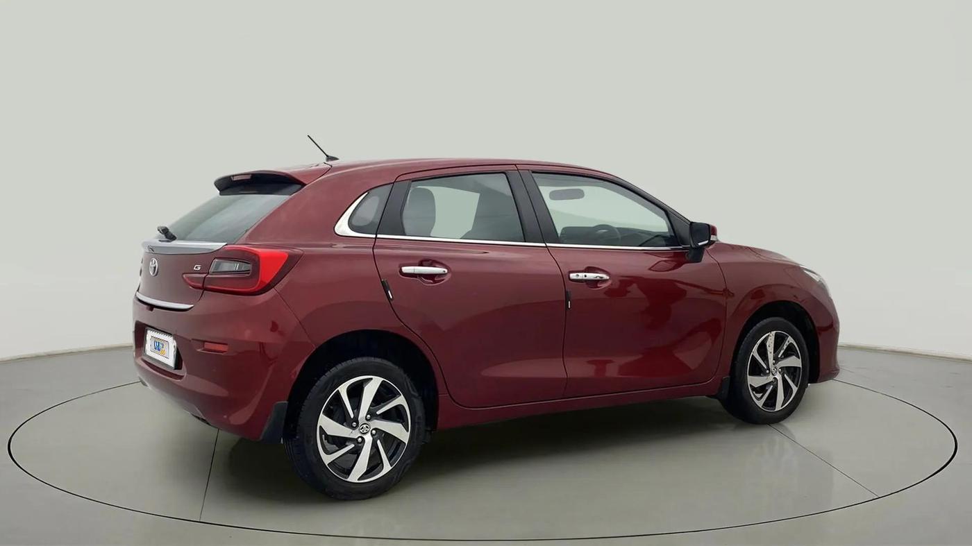 2023 Toyota Glanza G AMT, Petrol, Automatic, 31,843 km, Right Back Diagonal