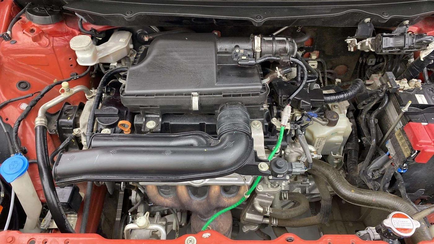 2023 Toyota Glanza G AMT, Petrol, Automatic, 31,843 km, Engine View