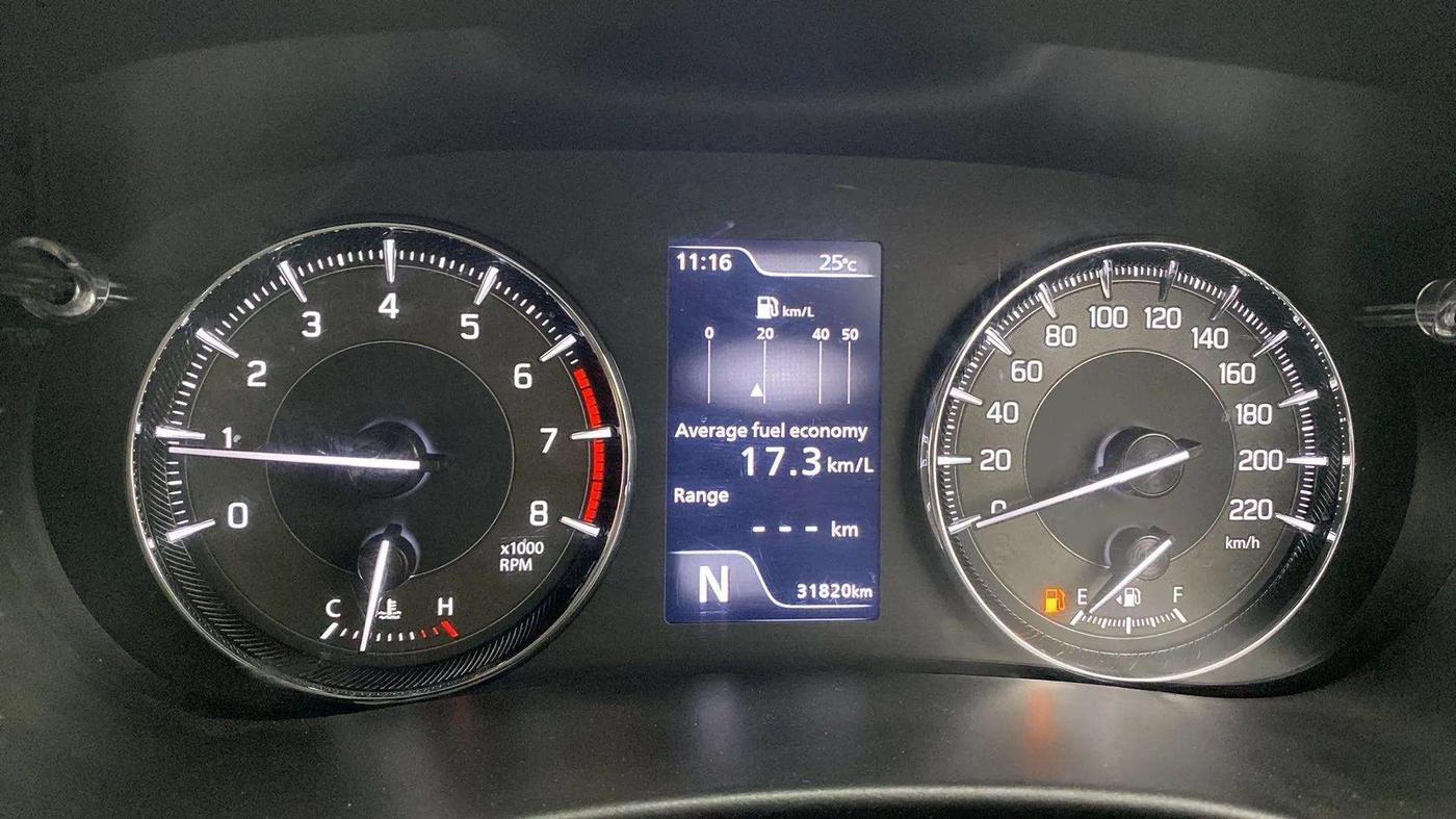 2023 Toyota Glanza G AMT, Petrol, Automatic, 31,843 km, Odometer Image