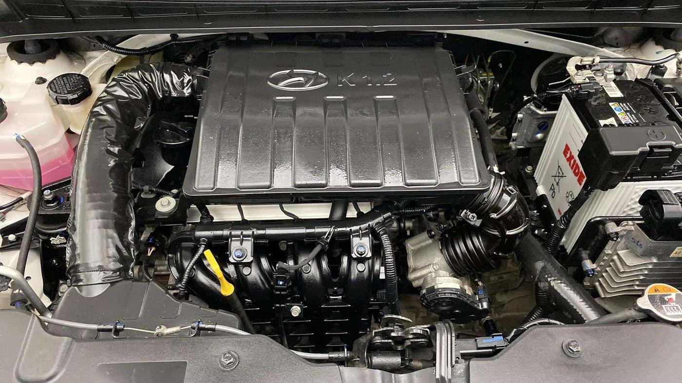 2023 Hyundai EXTER  SX 1.2 AMT, Petrol, Automatic, 14,539 km, Engine View