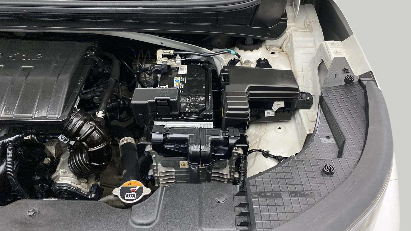 2023 Hyundai EXTER  SX 1.2 AMT, Petrol, Automatic, 14,539 km, Engine View - Left