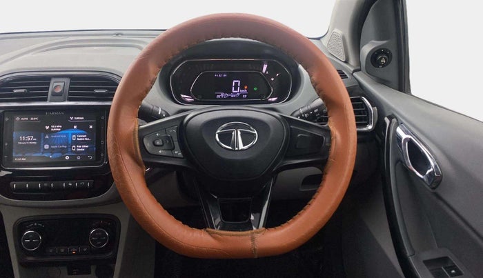 2021 Tata TIGOR XZ PLUS PETROL, Petrol, Manual, 29,778 km, Steering Wheel Close Up