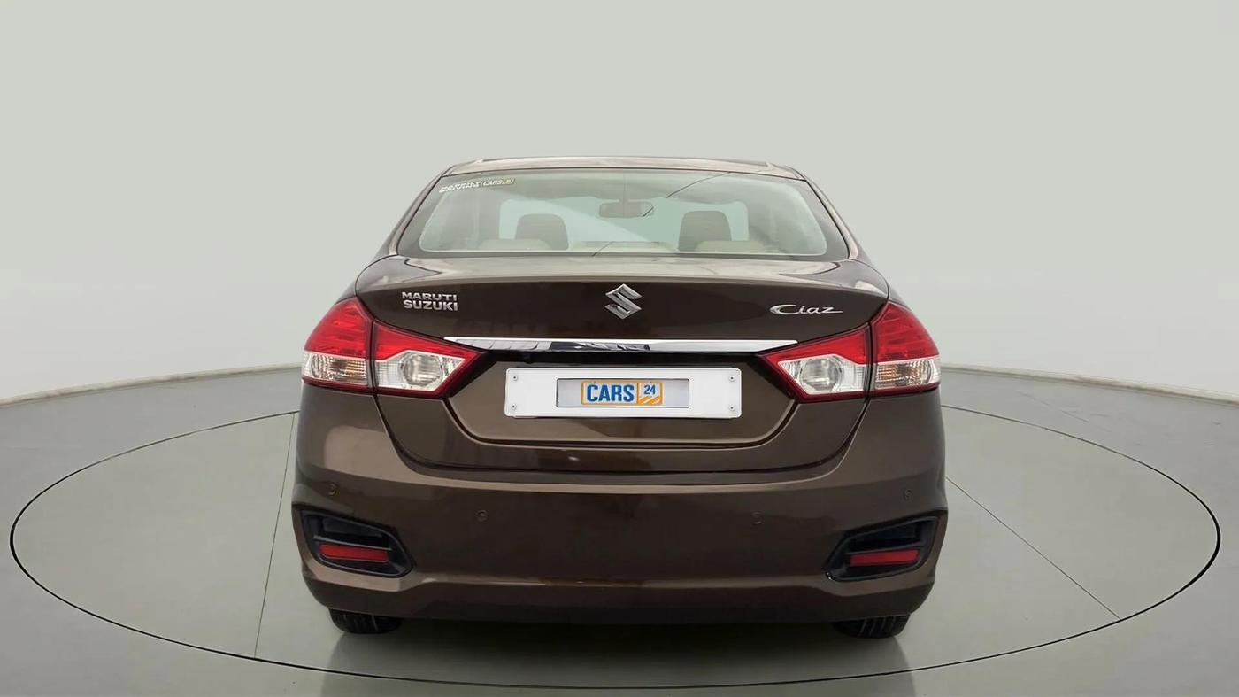 2016 Maruti Ciaz ZXI+, Petrol, Manual, 43,157 km, Back/Rear