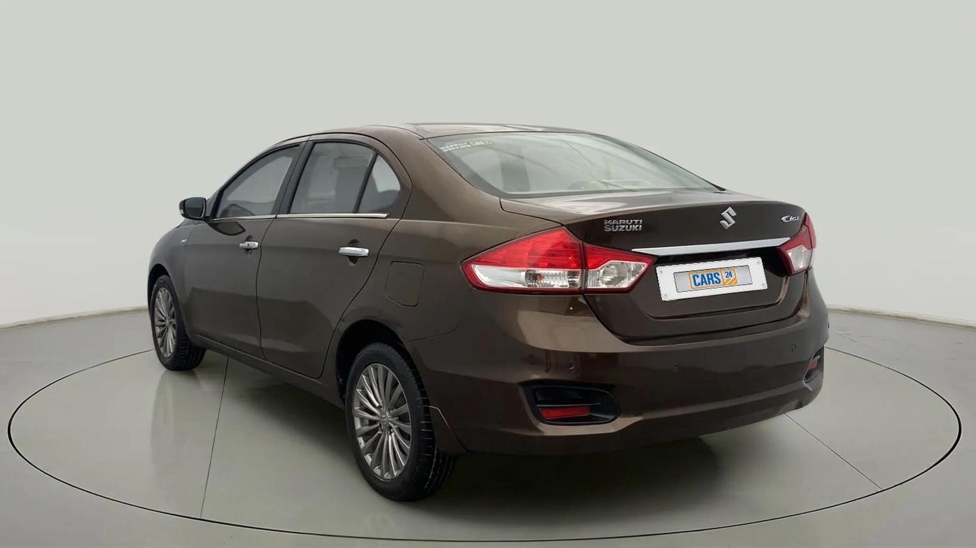 2016 Maruti Ciaz ZXI+, Petrol, Manual, 43,157 km, Left Back Diagonal