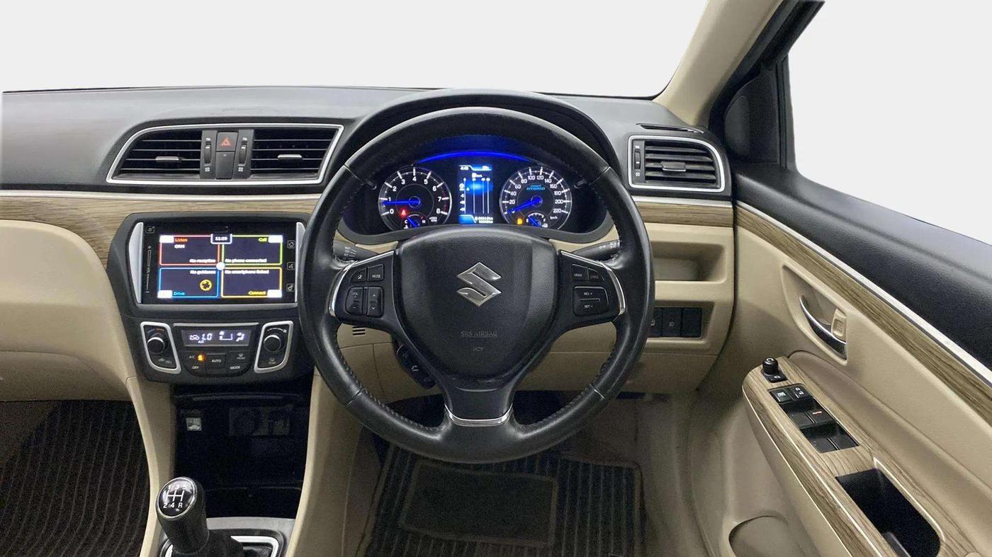 2020 Maruti Ciaz ALPHA 1.5 SHVS PETROL, Petrol, Manual, 37,537 km, Steering Wheel Close Up