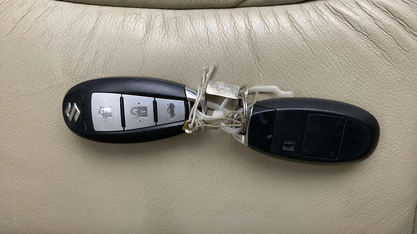 2020 Maruti Ciaz ALPHA 1.5 SHVS PETROL, Petrol, Manual, 37,537 km, Key Close Up