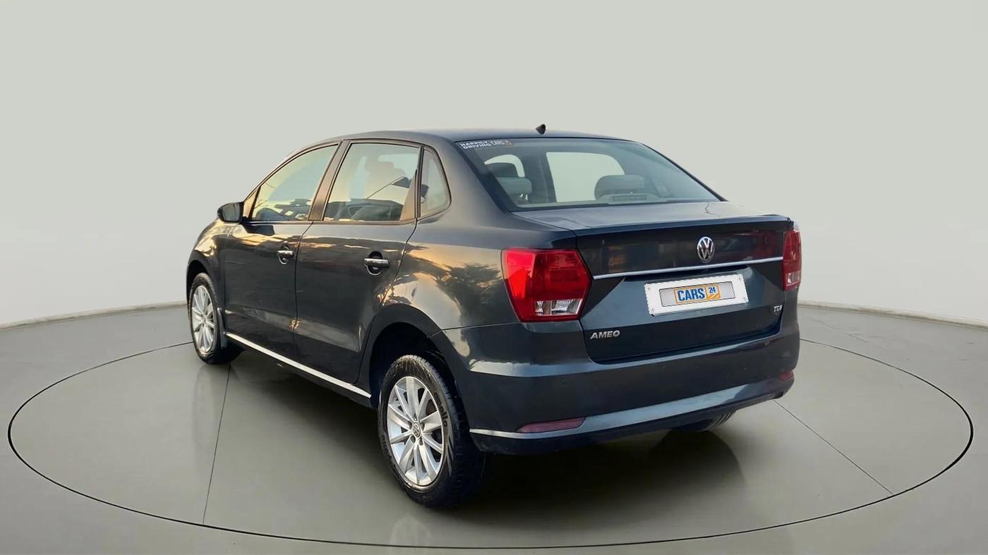 2017 Volkswagen Ameo HIGHLINE1.5L, Diesel, Manual, 42,092 km, Left Back Diagonal