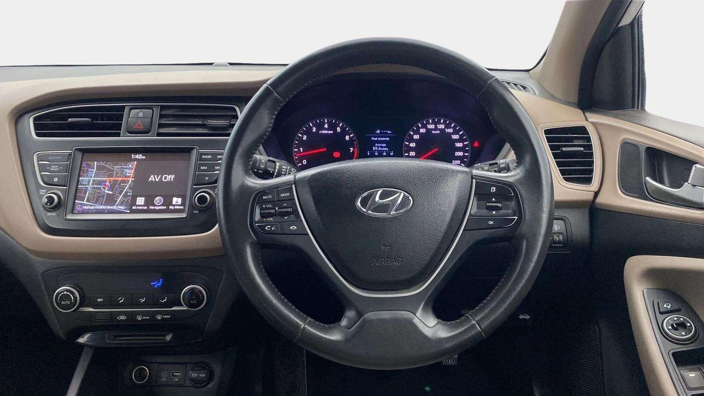 2020 Hyundai Elite i20 ASTA 1.2 (O), Petrol, Manual, 75,931 km, Steering Wheel Close Up