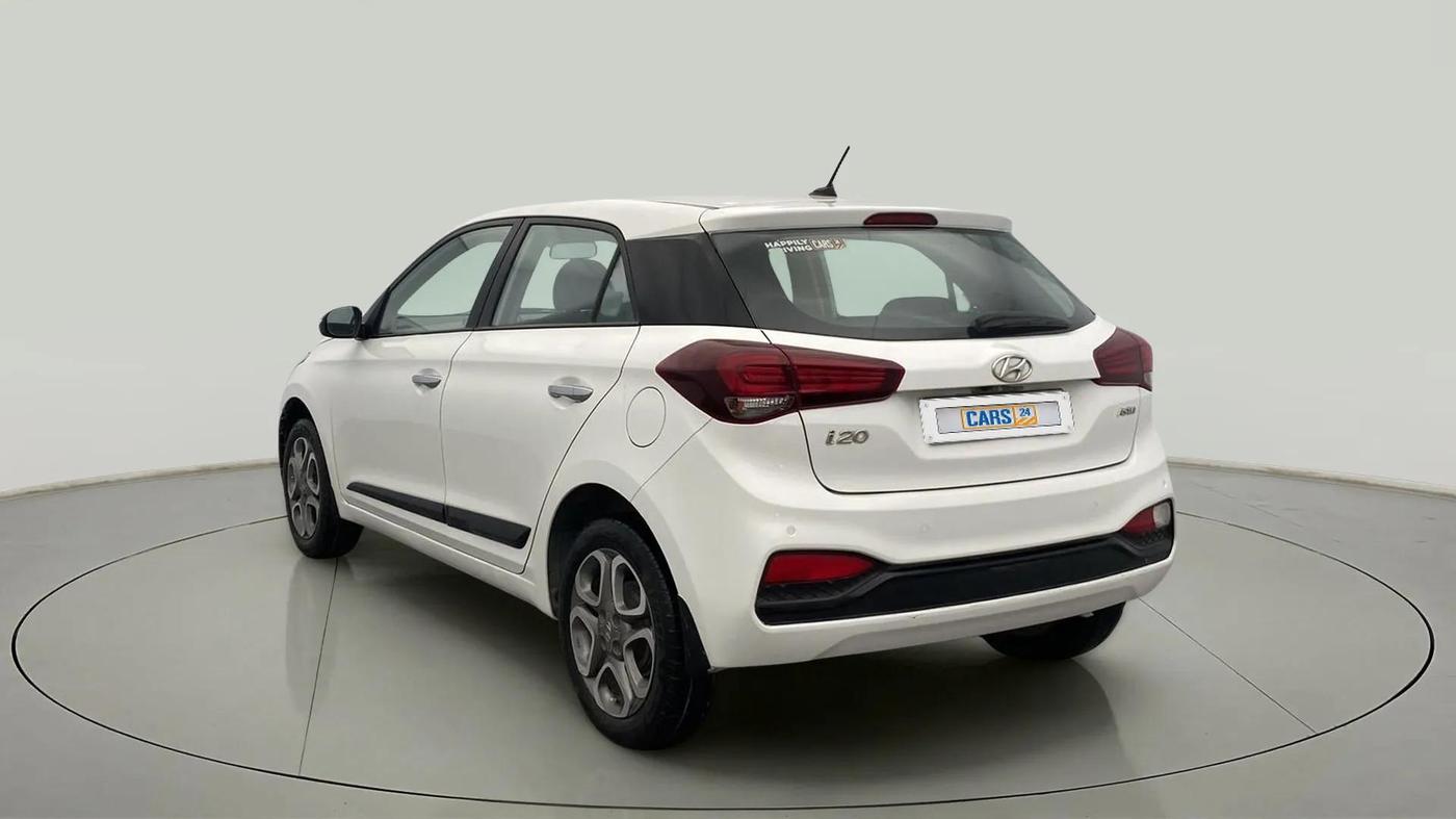 2020 Hyundai Elite i20 ASTA 1.2 (O), Petrol, Manual, 75,931 km, Left Back Diagonal