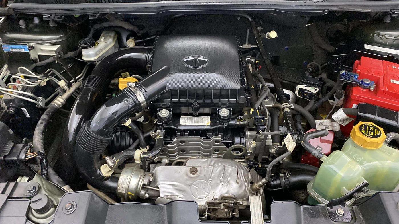 2021 Tata NEXON XZ PLUS PETROL, Petrol, Manual, 84,408 km, Engine View