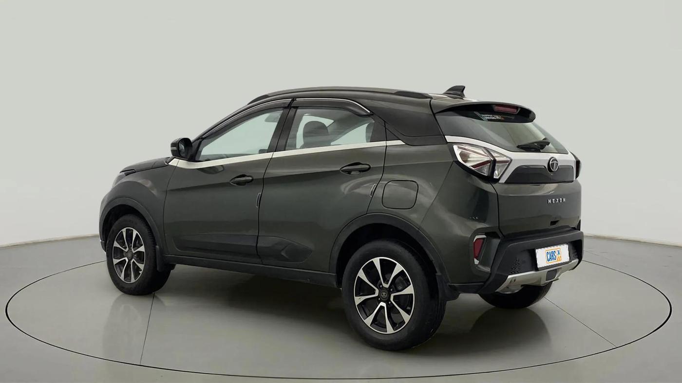 2021 Tata NEXON XZ PLUS PETROL, Petrol, Manual, 84,408 km, Left Back Diagonal