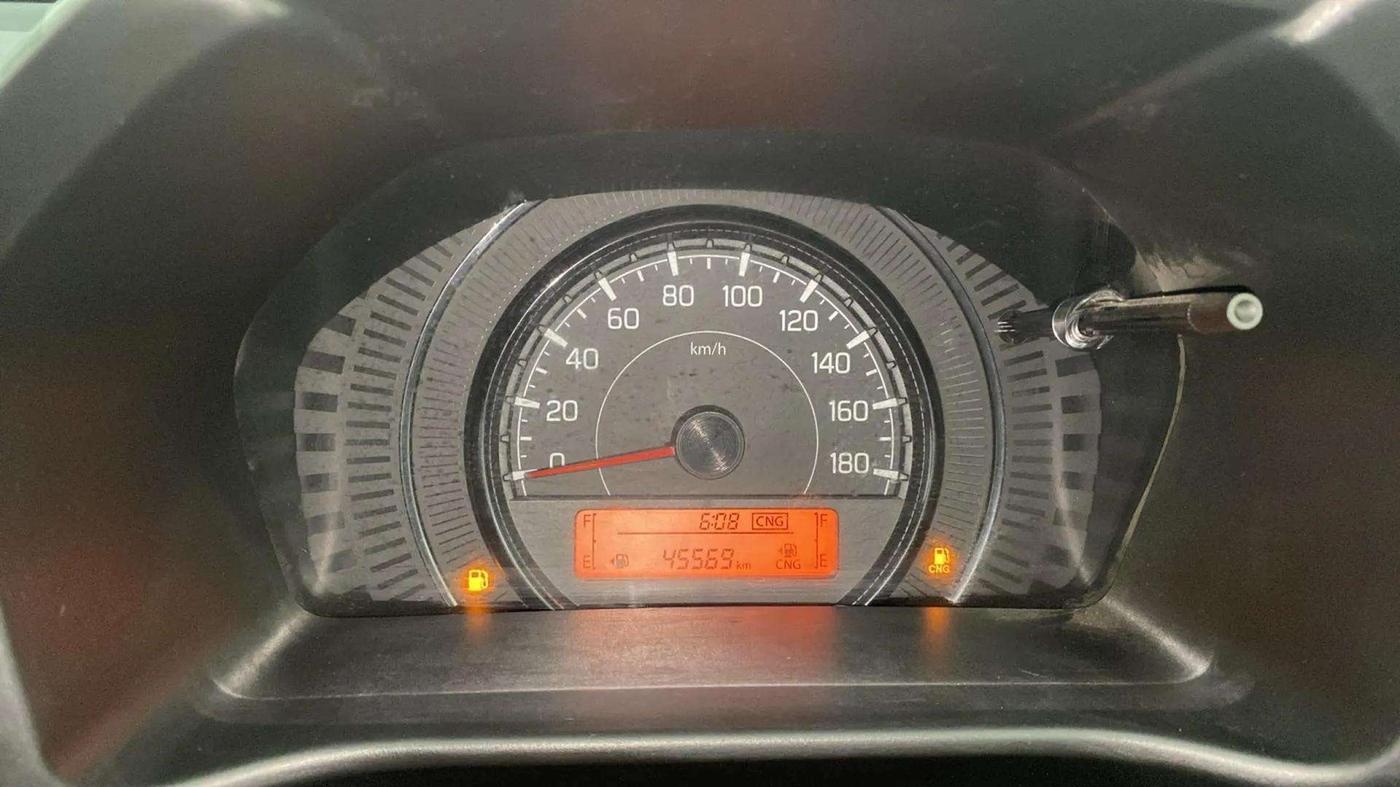2022 Maruti Celerio VXI CNG, CNG, Manual, 45,680 km, Odometer Image