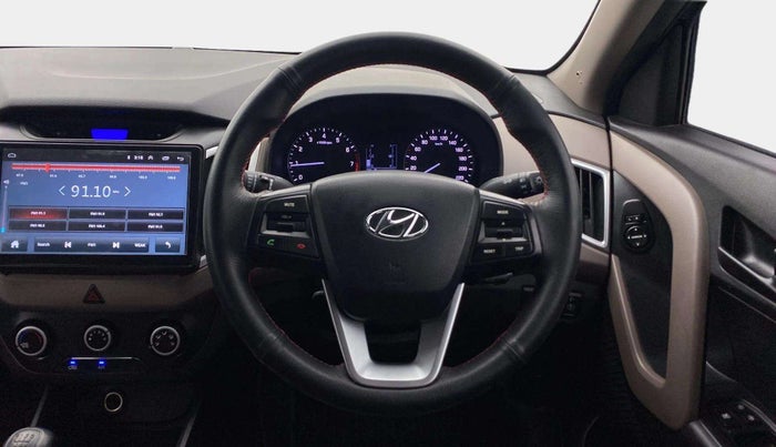 2019 Hyundai Creta E PLUS 1.6 PETROL, Petrol, Manual, 37,941 km, Steering Wheel Close Up