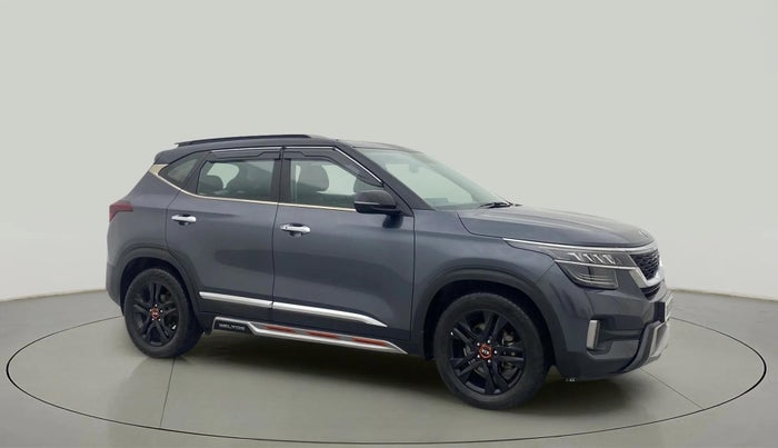 2021 KIA SELTOS HTX ANNIVERSARY EDITION 1.5 PETROL, Petrol, Manual, 21,335 km, Right Front Diagonal