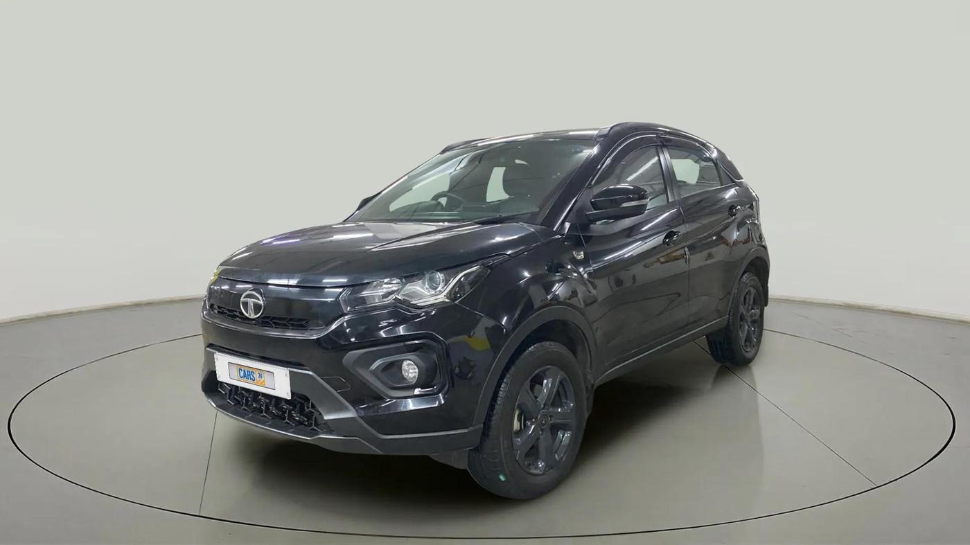 2023 Tata NEXON XZ PLUS PETROL SUNROOF DARK EDITION, Petrol, Manual, 17,094 km, Left Front Diagonal