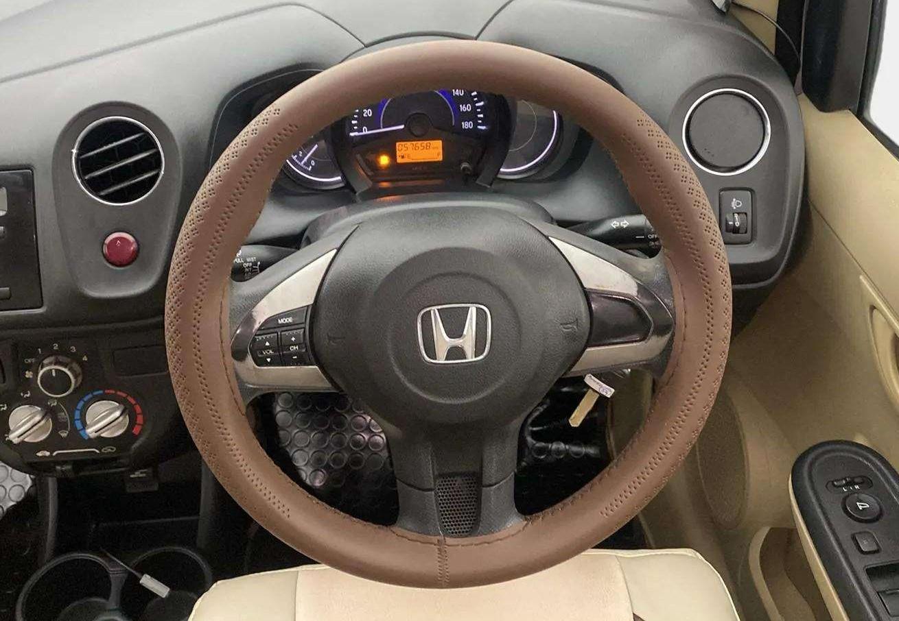 2014 Honda Amaze 1.2L I-VTEC S, Petrol, Manual, 57,727 km, Steering Wheel Close Up