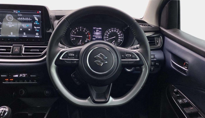 2023 Maruti Baleno ALPHA PETROL 1.2, Petrol, Manual, 14,428 km, Steering Wheel Close Up